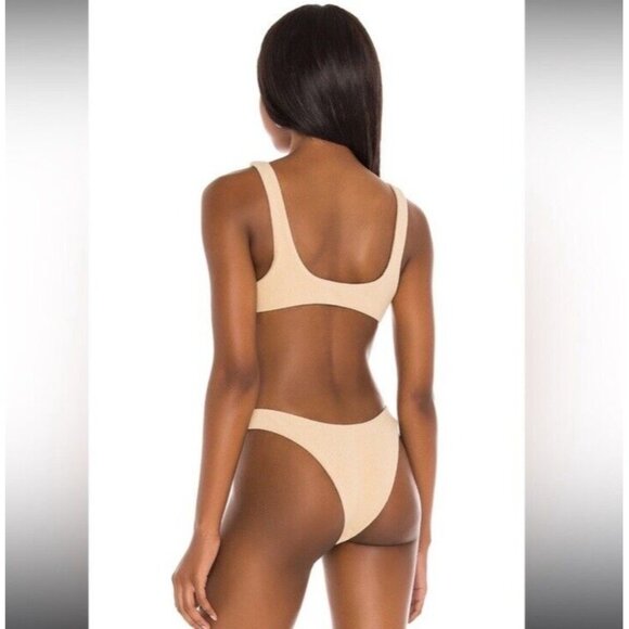 It's Now Cool 90's Bikini Bottom Natural Terry Beige - Picture 2 of 2